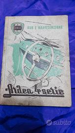 libretto uso e manutenzione 