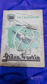 libretto uso e manutenzione 