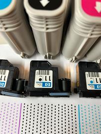 Testina 11 hp nero usata designjet 500 510 800