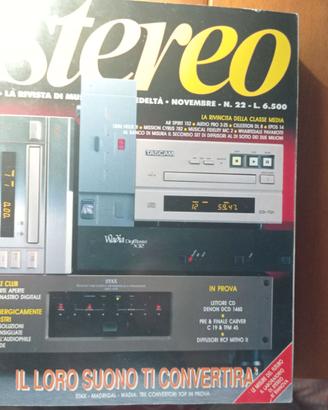 rivista HIFI STEREO n° 22
