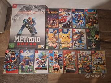 Giochi Nintendo Switch Mario/Pokemon/Luigi/Metroid