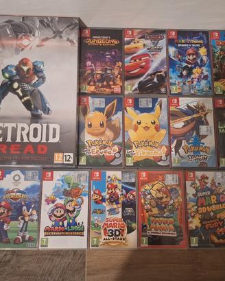 Giochi Nintendo Switch Mario/Pokemon/Luigi/Metroid