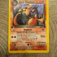 Carta pokemon dark charizard prima edizione