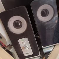 Coppia mini Casse Acustiche USB