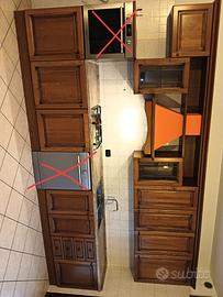 cucina in legno massiccio 