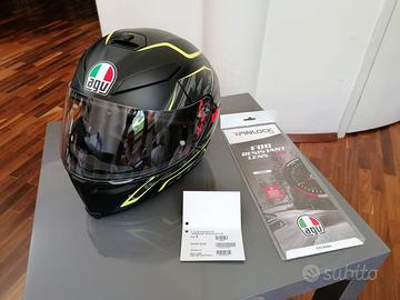 CASCO MOTO AGV FIBRA VETRO