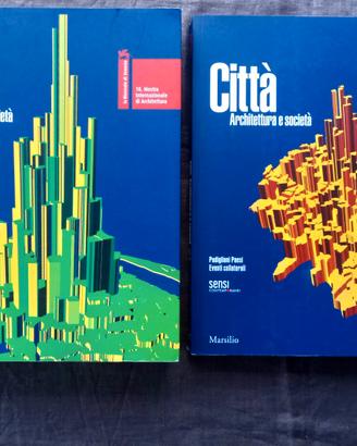 2 libri Città Architettura e Società, Biennale