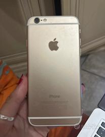 Iphone 6 oro 64GB +due cover