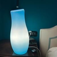 Lampada da tavolo blu