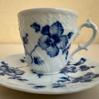 Tazzine da caffè Rchard  Ginori decoro rose blu