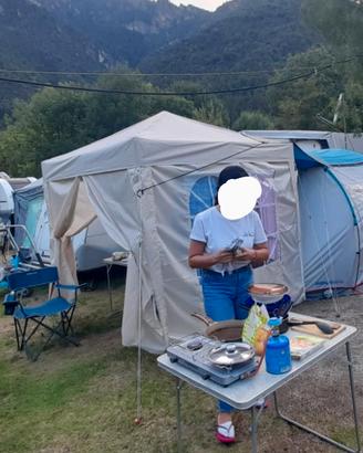 Gazebo pieghevole da giardino o da campeggio