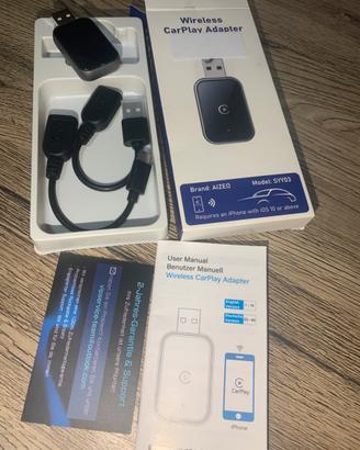 Adattatore Wireless Apple CarPlay AIZEO SYY03