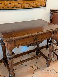 Tavolo scrivania in legno