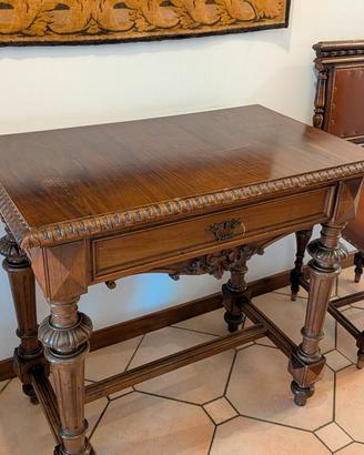 Tavolo scrivania in legno