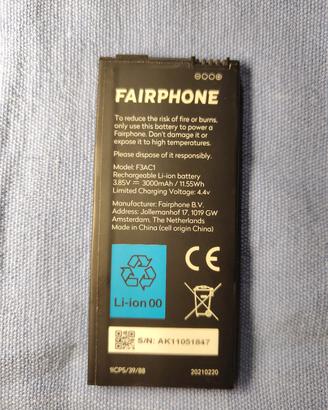 Fairphone 3+ Battery
