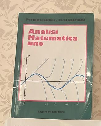 Libro Anilisi 1 Paolo Marcellini Carlo Sbordone