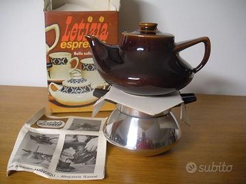 Caffettiera Letizia Espresso Mancioli 3 tazze NIB