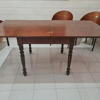 tavolo cucina salotto legno si apre 