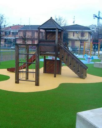 Pavimento in Gomma per Parchi, Ludoteca e Asili