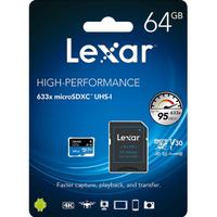 Lexar 64GB Micro SD SDXC MicroSD Class 10