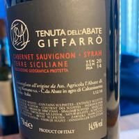 Vino Rosso -  Tenuta Dell’Abate - Syrah