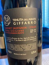 Vino Rosso -  Tenuta Dell’Abate - Syrah