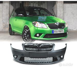 PARAURTI ANTERIORE SKODA FABIA 2 10-14 LOOK RS