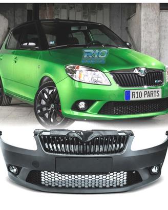 PARAURTI ANTERIORE SKODA FABIA 2 10-14 LOOK RS