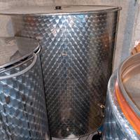 Botte in acciaio inox  1000 Litri