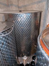 Botte in acciaio inox  1000 Litri