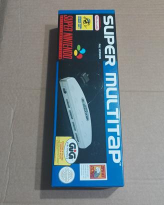 super Nintendo multitap snes 