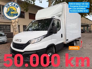 IVECO DAILY 35-140 FURGONE 8 BANCALI + SPONDA