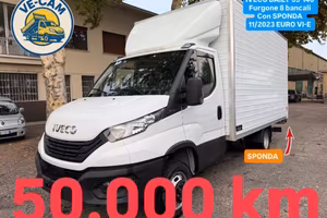 IVECO DAILY 35-140 FURGONE 8 BANCALI + SPONDA