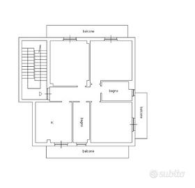 Appartamento 106 mq con posto auto - Bivongi (RC)