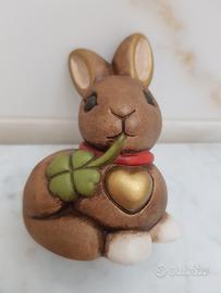 Thun coniglio con quadrifoglio portafortuna 