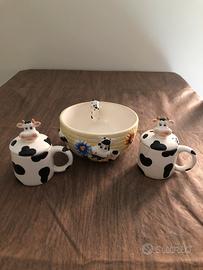 Lotto colazione serie MUCCHE