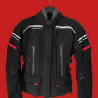 Clover Laminator W P Nero giacca moto donna lady M