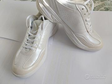 Scarpe Lotto bianche perlato