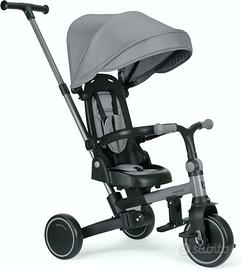 KikkaBoo Triciclo Evolutivo da 12 Mesi a 5 Anni