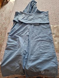 Accappatoio TG. L in Microfibra Azzurro Unisex