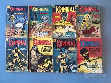 Kriminal collezione di 279 albi dal 2 al 419!