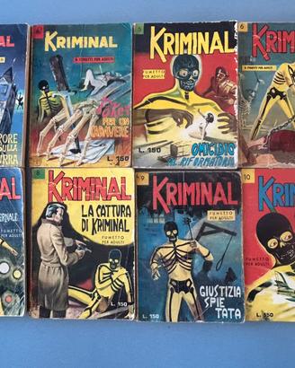 Kriminal collezione di 279 albi dal 2 al 419!