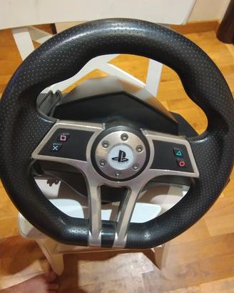 Volante PS4-PS3 con Pedaliera x Gran turismo e F1
