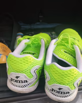 Scarpe  da calcetto come Nuove Joma Maxima verdi.