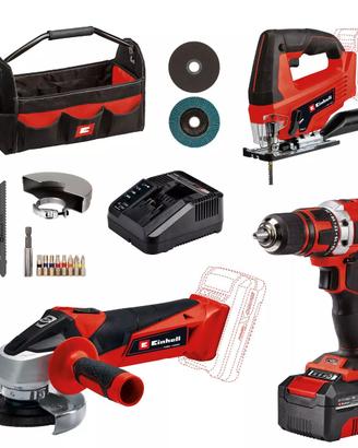 Einhell Kit utensili elettrici TE-TK 18/3 Li pz. 3