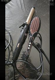 spazzola a piastra e arricciacapelli silvercrest