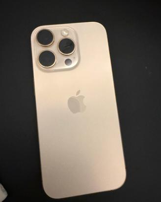 Iphone 16 pro 256 giga titanio sabbia