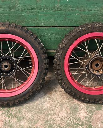 Ruote pit bike 10”