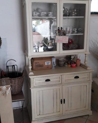 Set Sala da Pranzo Vintage: Vetrinetta/Tavolo