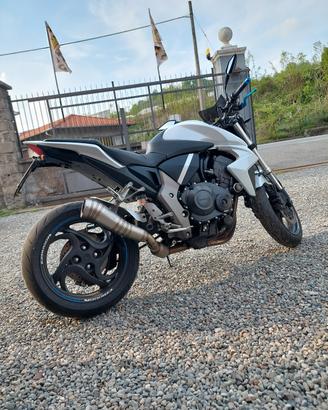 Honda CB1000R (2008) - Bianca - Scarico GP